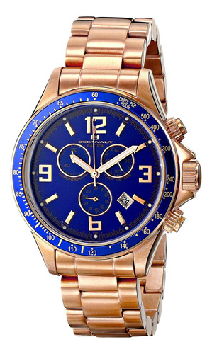 Reloj Hombre Oceanaut Oc3332 Cuarzo Pulso Oro Rosa En Acero 