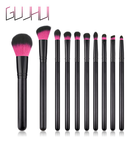 Set De Brochas Cosméticas Para Sombras De Ojos Y Cejas De P