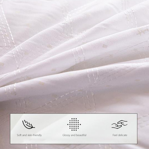 Funda De Almohada Acolchada En L, Almohada Doble De 1 Metro