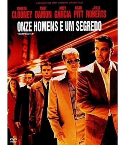 Dvd Onze Homens E Um Segredo - Brad Pitt - Lacrado Original