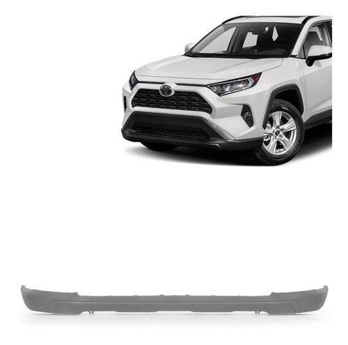 Saia Spoiler Dianteiro Rav4 2019 2020 Cinza