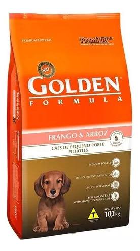 Ração Golden  Formula Cachorro Filhote Pequeno Frango 10.1kg