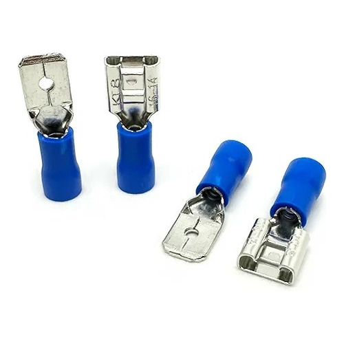 10 Pares Conector De Pala Terminal Macho Y Hembra