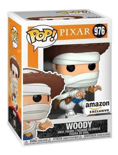 Imagen 1 de 3 de Funko Pop Pixar Woody 976 Amazon Exclusive