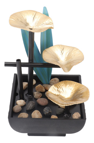 Fuente De Agua De Mesa Con Bomba De Cascada Usb Stone