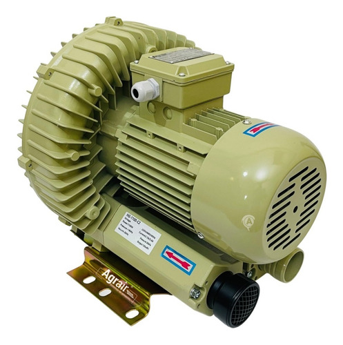 Imagen 2 de 7 de Blower De 1.5 Hp Trifásico Referencia Hg-1100 C2-t Agrair