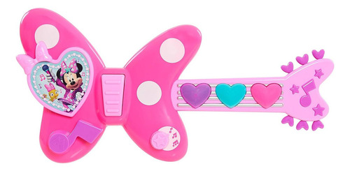 Guitarra Rockera Minnie Mouse Just Play 3 Modos 2 Canciones