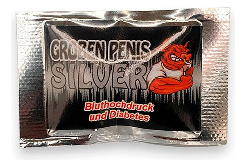 Potenciador Sexual Groben Penis Silver  X 6