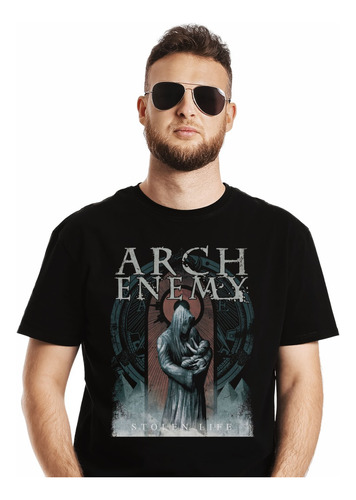 Polera Arch Enemy Stolen Life Metal Impresión Directa