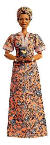 Muñeca Barbie Signature Maya Angelou Inspiring Women Series Mattel