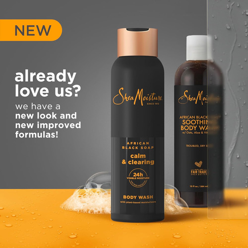 Jabón Corporal Negro Africano Sheamoisture Calm And Cleari..