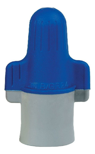 Conector Resorte Azul-gris 6 Und