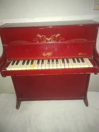 BRINQUEDO - Antigo piano infantil da marca GIESE cantig