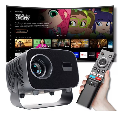 Projetor Smart Tv Cpuh713 Wifi6 4k 390ansi Android 13