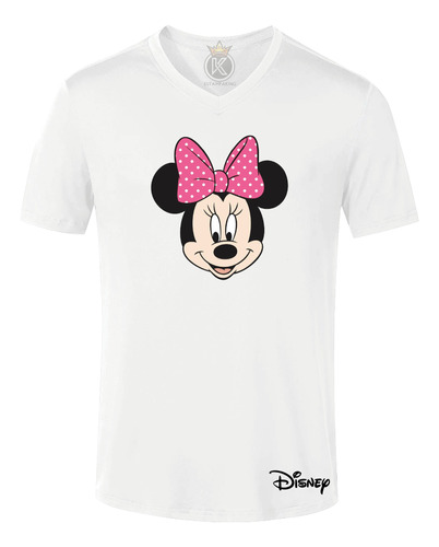 Polera Minnie Mouse - Full Color - V - Estampaking