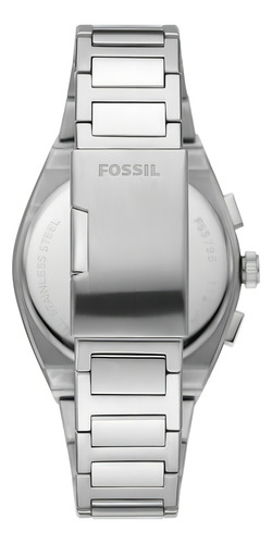 Relógio Fossil Masculino Everett Prata - Fs5795/1kn