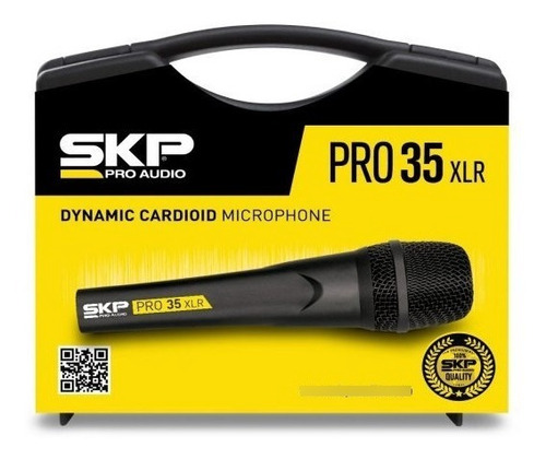 Imagen 3 de 4 de Micrófono De Mano Skp Pro 35 Xlr
