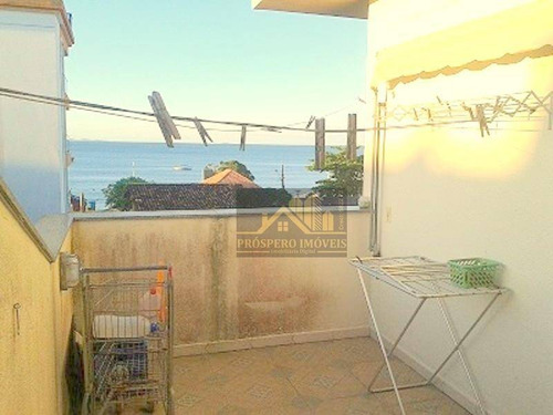 Imagem 15 de 18 de Cobertura Com 3 Dormitórios E Linda Vista Do Mar À Venda, 172 M² Por R$ 1.100.000 - Canasvieiras - Florianópolis/sc - Co0006