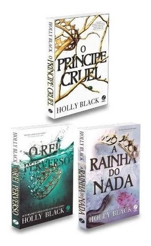 Trilogia Completa O Povo Do Ar (príncipe Cruel), Holly Black. Editora Record, Capa Mole Em Português, 2020