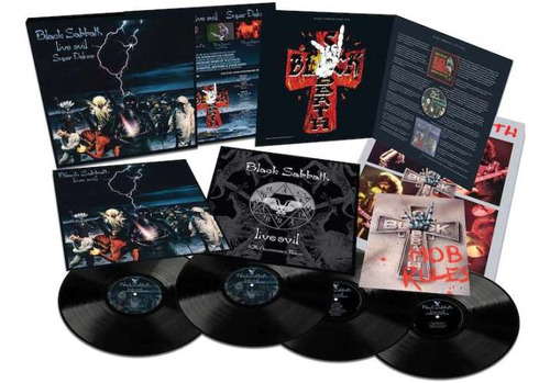 Black  Sabbath  - Live Evil- 4lp's Box Set- Lacrado 
