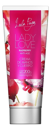 Crema De Cerezas Lady Love X 200grs Lola Puga