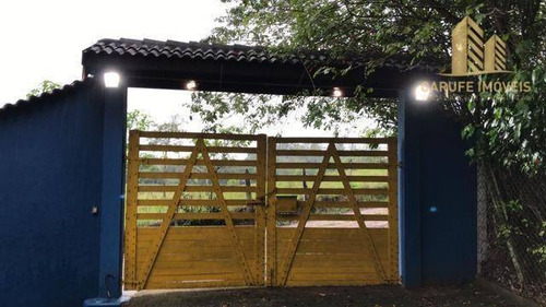 Chácara Com 3 Dormitórios À Venda, 5960 M² Por R$ 900.000,00 - Tataúba - Caçapava/sp - Ch0005