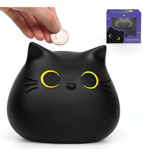 Alcancia  Jizwpoom Hucha De Gato, Hucha De Monedas Para Niño