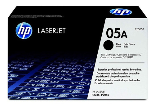 Toner Hp Original Mod: O5a Ce505a Negro