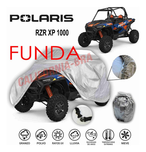 Cubre Razer Eua Broche + Ojillos Polaris Rzr Xp 1000