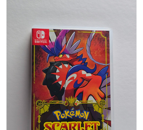 Pokemon Scarlet Nintendo Switch (Usado)