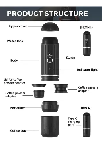 Portable Café Cafetera Eléctrica Electric Expresso Fabricant