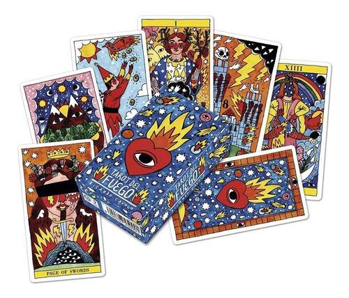 Cartas De Tarot Del Fuego Fournier