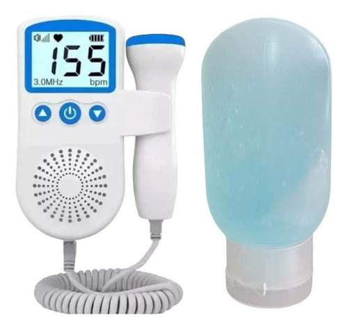 Doppler Fetal Ultrasonido Monitor De Latidos Mas Gel Ultraso