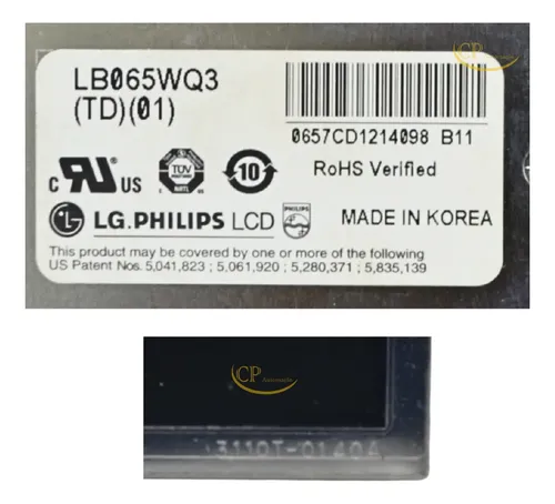 バランタインディスプレイ台 Display Lcd Ihm Arion Lb065wq3-td01 Atos/schneider | Frete grátis