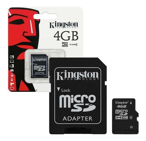 Micro Sd Kingston De 4 Gb