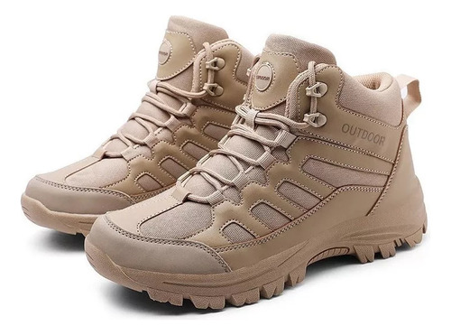 Zapatos Senderismo Hombre Senderismo Outdoor Talla Grande 26