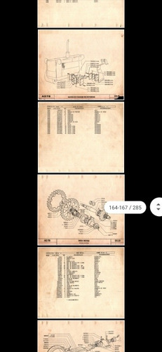 Catálogo De Peças Do Trator Esteira Ad7b