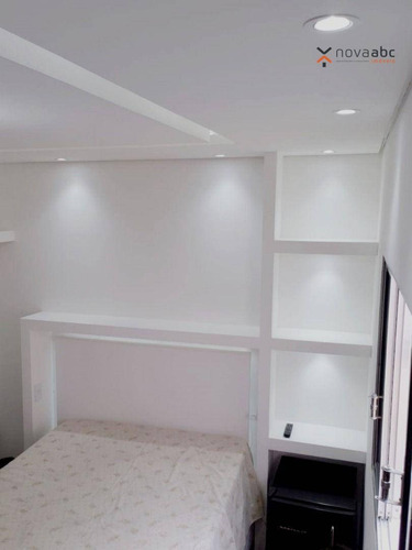 Sobrado Com 3 Dormitórios À Venda, 150 M² Por R$ 445.000 - Jardim Santo André - Santo André/sp - So1006