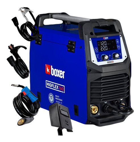 Máquina Inversora De Solda 160a Migflex160bv Boxer