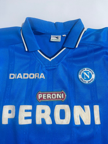 Camiseta Diadora Napoli Italia Titular 2000 #8 T.s (Usado)
