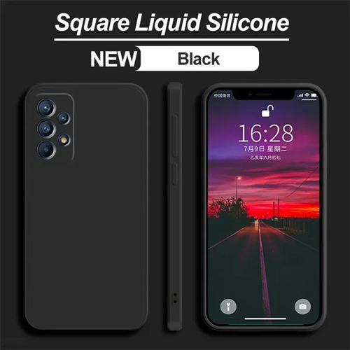 Funda compatible con el Galaxy S20 Fe Silicone Premium, color negro