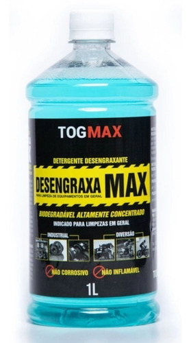 Desengraxa Max Detergente Desengraxante 1l Togmax 11004
