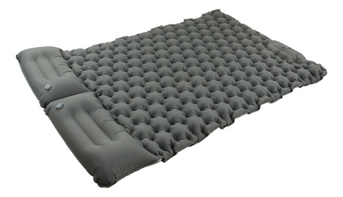 Colchoneta Para Acampar Gris Impermeable De Nylon Ergonómica