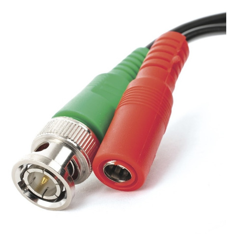 Imagen 2 de 4 de Cable Coaxial Armado Bnc Y Alimentación 30m Para Cctv