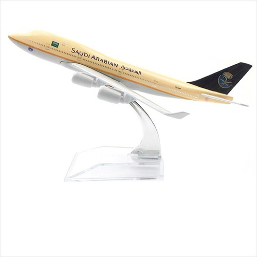 Imagen 2 de 5 de Boeing 747 Avión De Saudi Arabian, Esc 1:500, 100% Metal
