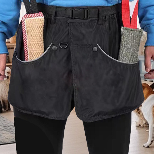 Delantal De Entrenamiento De Perros Con Bolsillos M Black M