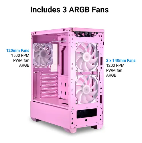 Funda Para Pc Lian Li Lancool 205 Mesh C High Airflow Atx Ro