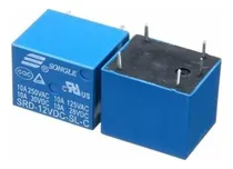 Comprar Pack X2 Rele 12v Simple Inversor 10a Relay Srd-12vdc-sl-c