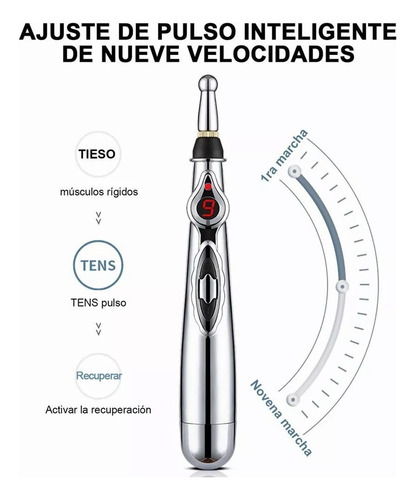 Einaro Pluma De Acupuntura Electrónica Para Aliviar El Dolor-5 En 1