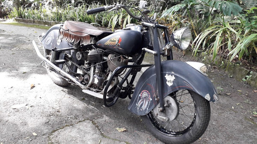 Imagem 2 de 14 de Moto Indian Chief 1946 - 1200 Cc